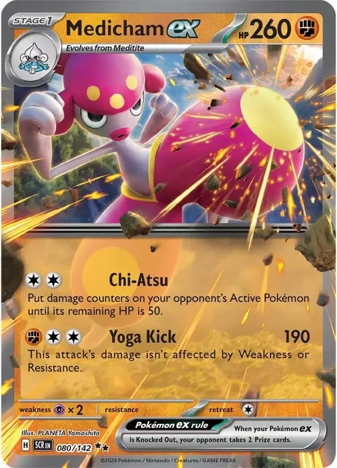 Medicham Ex (080/142) [Scarlet & Violet: Stellar Crown] 1