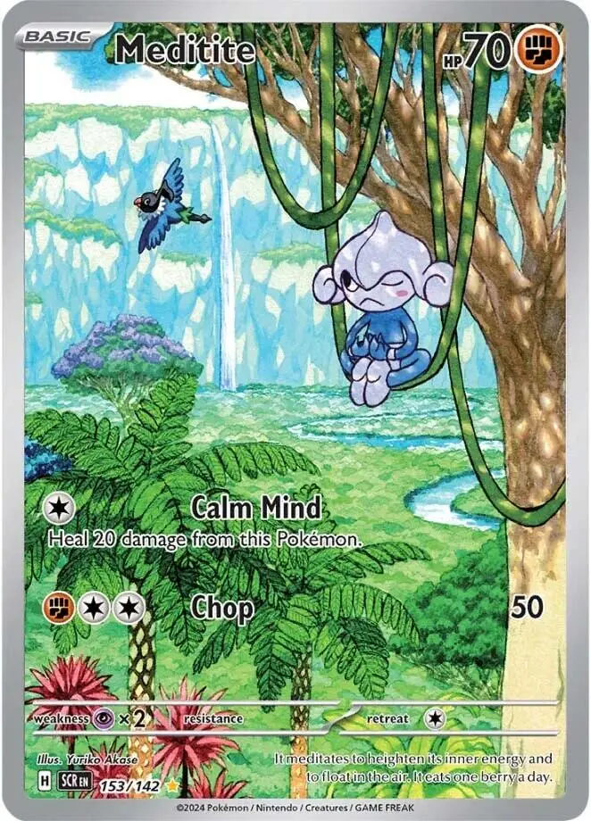 Meditite (153/142) [Scarlet & Violet: Stellar Crown] 1