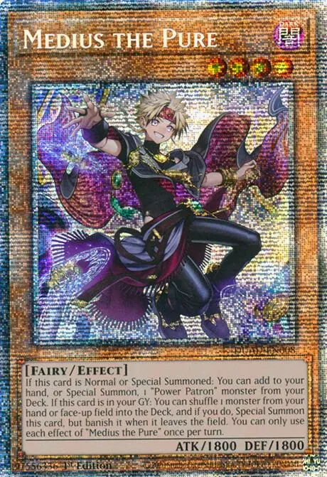 Medius The Pure (Starlight Rare) [Duad-En008] Starlight Rare 1