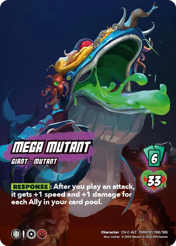 Mega Mutant (Alternate Art) - Teenage Mutant Ninja Turtles (Tmnt) 1