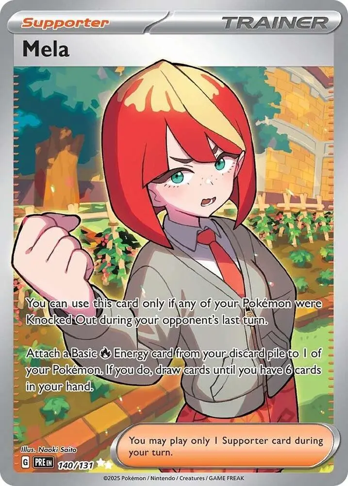 Mela (140/131) [Scarlet & Violet: Prismatic Evolutions] 1