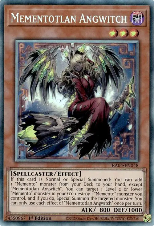Mementotlan Angwitch [Ra04-En048] Prismatic Collector's Rare 1