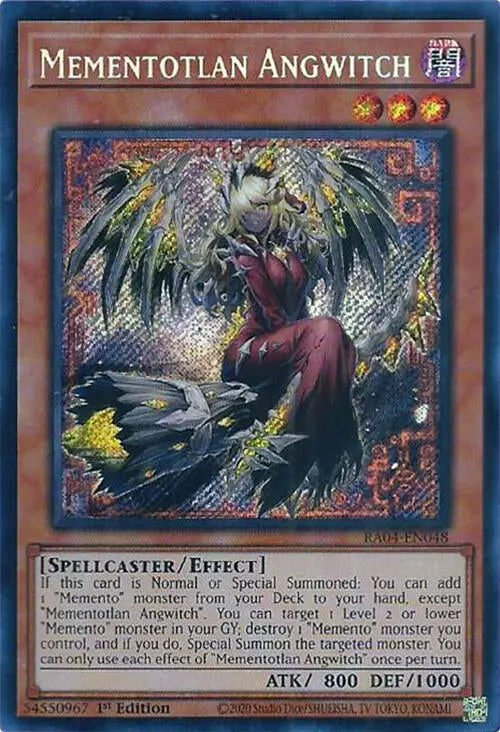 Mementotlan Angwitch [Ra04-En048] Secret Rare 1