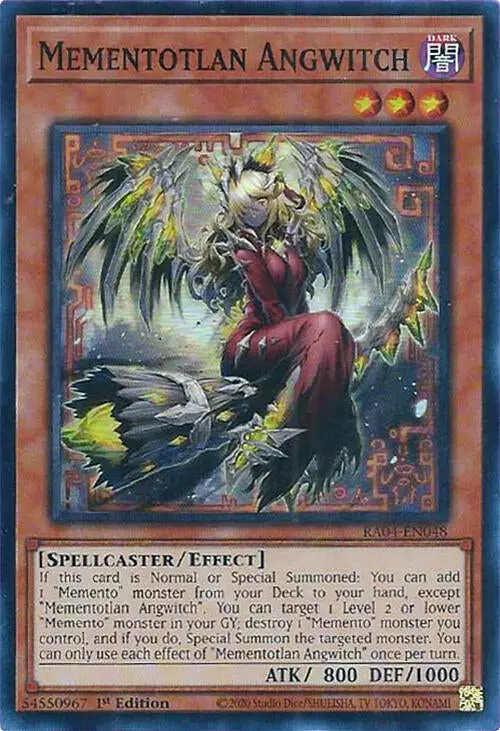 Mementotlan Angwitch [Ra04-En048] Super Rare 1