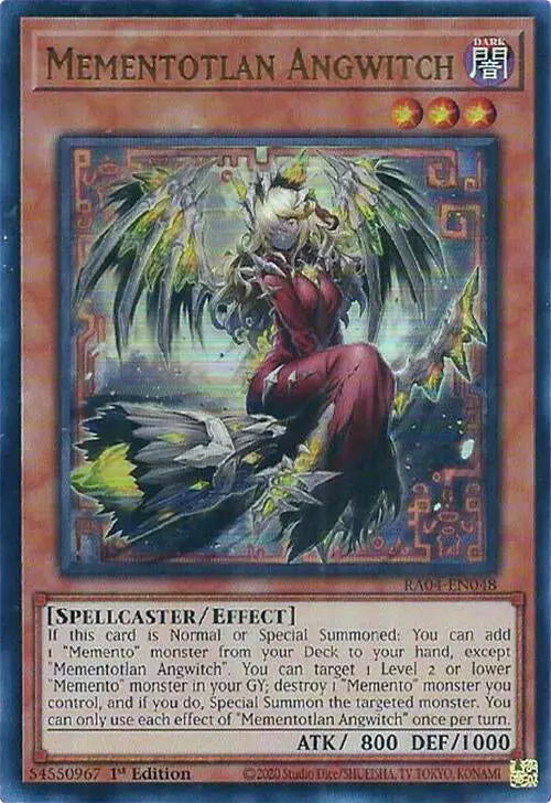 Mementotlan Angwitch [Ra04-En048] Ultra Rare 1