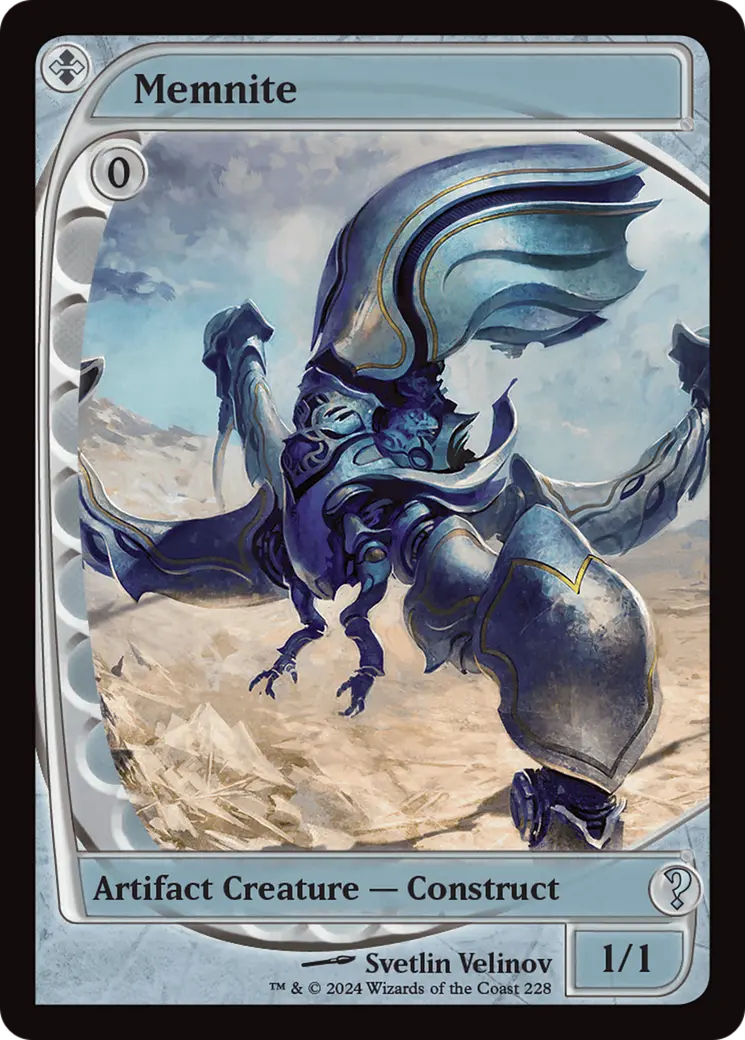 Memnite (Future Sight) [Mystery Booster 2] 1