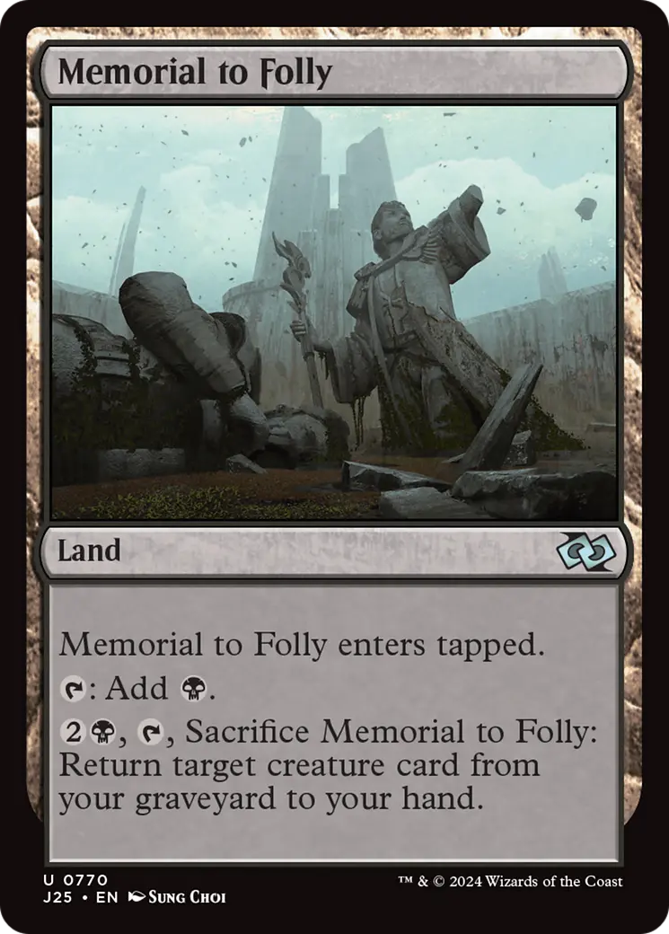 Memorial To Folly [Foundations Jumpstart] 1