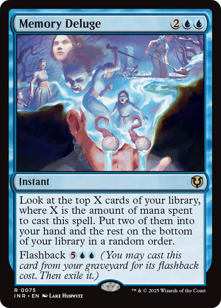 Memory Deluge [Innistrad Remastered] 1