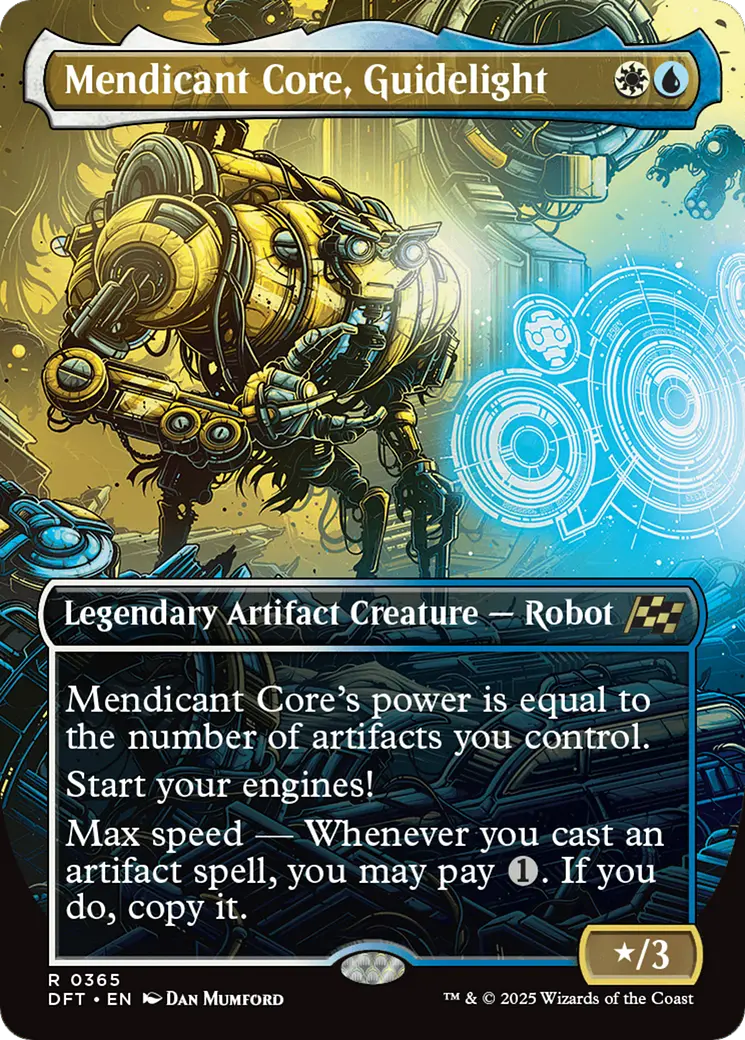 Mendicant Core, Guidelight (Borderless) [Aetherdrift] 1