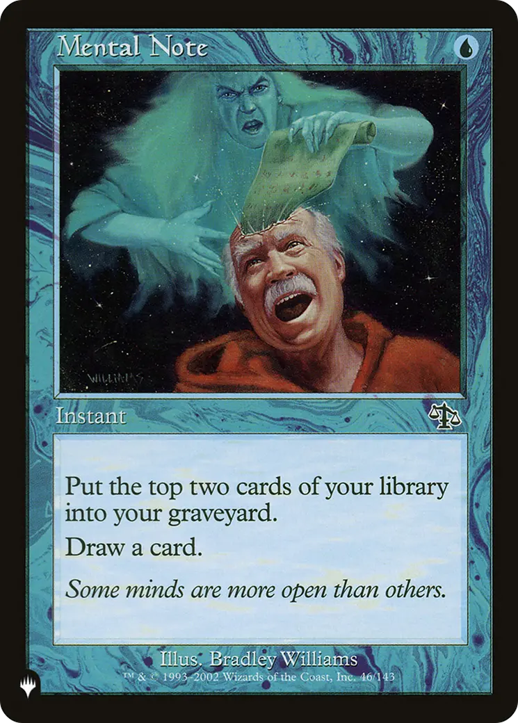 Mental Note [The List] 1