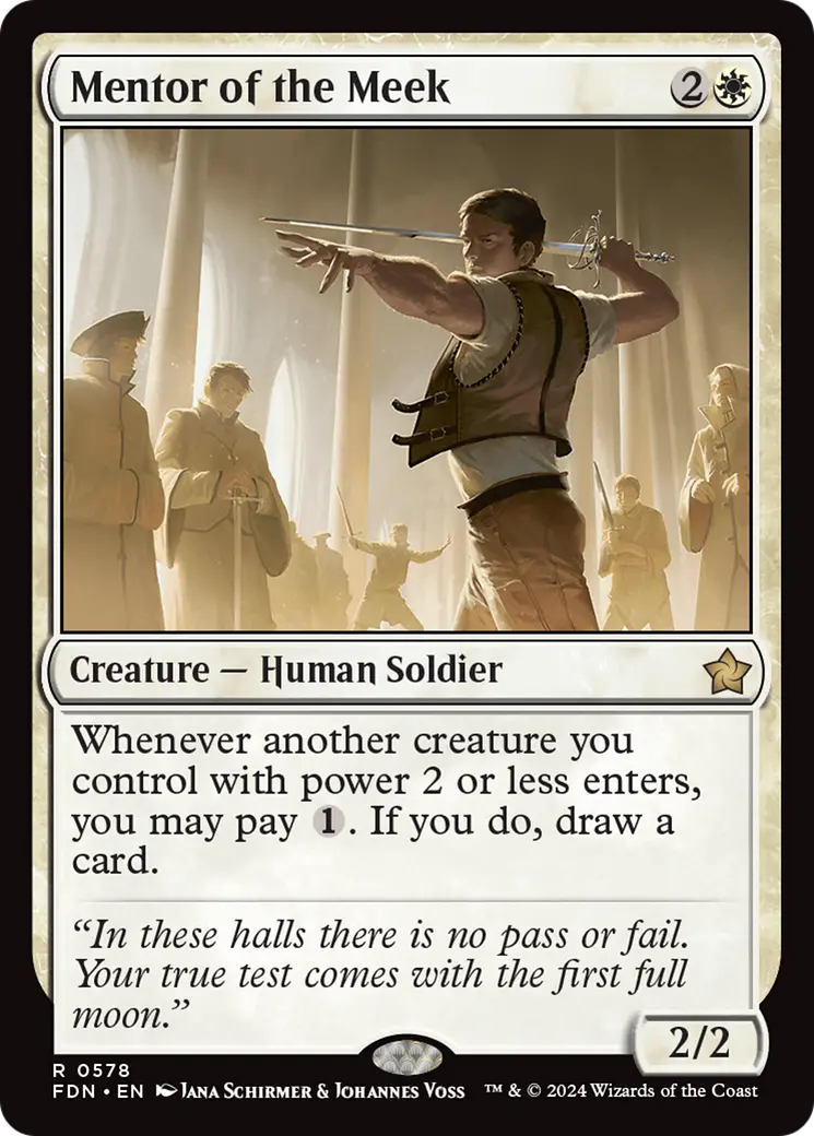 Mentor Of The Meek [Foundations] 1
