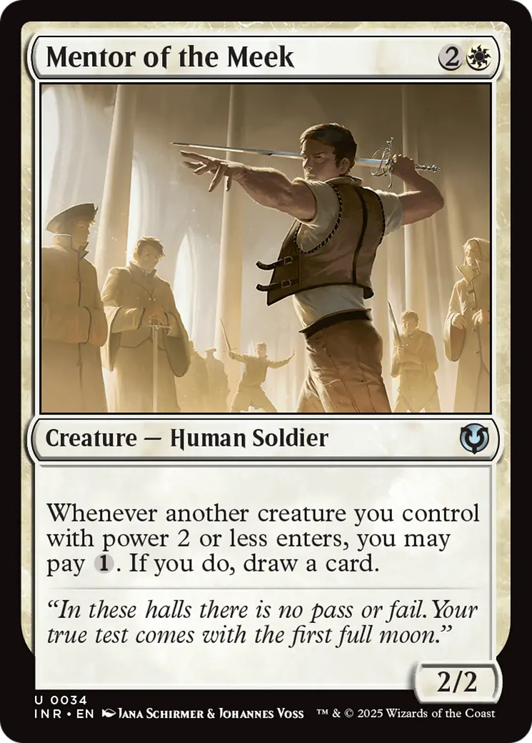 Mentor Of The Meek [Innistrad Remastered] 1