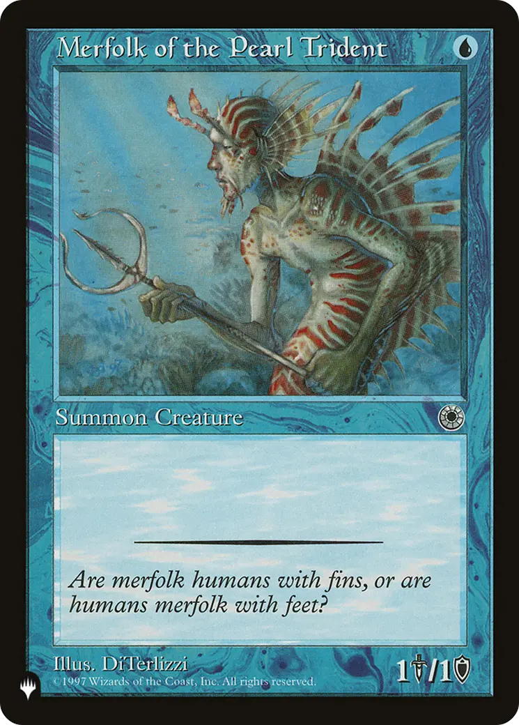 Merfolk Of The Pearl Trident [The List] 1