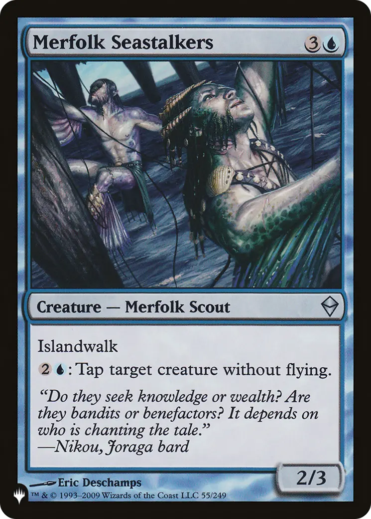 Merfolk Seastalkers [The List] 1