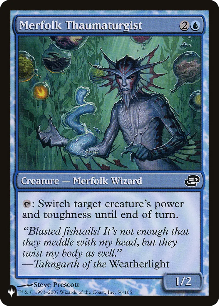 Merfolk Thaumaturgist [The List] 1