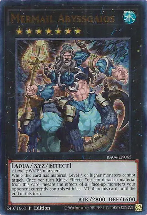 Mermail Abyssgaios [Ra04-En065] Ultra Rare 1
