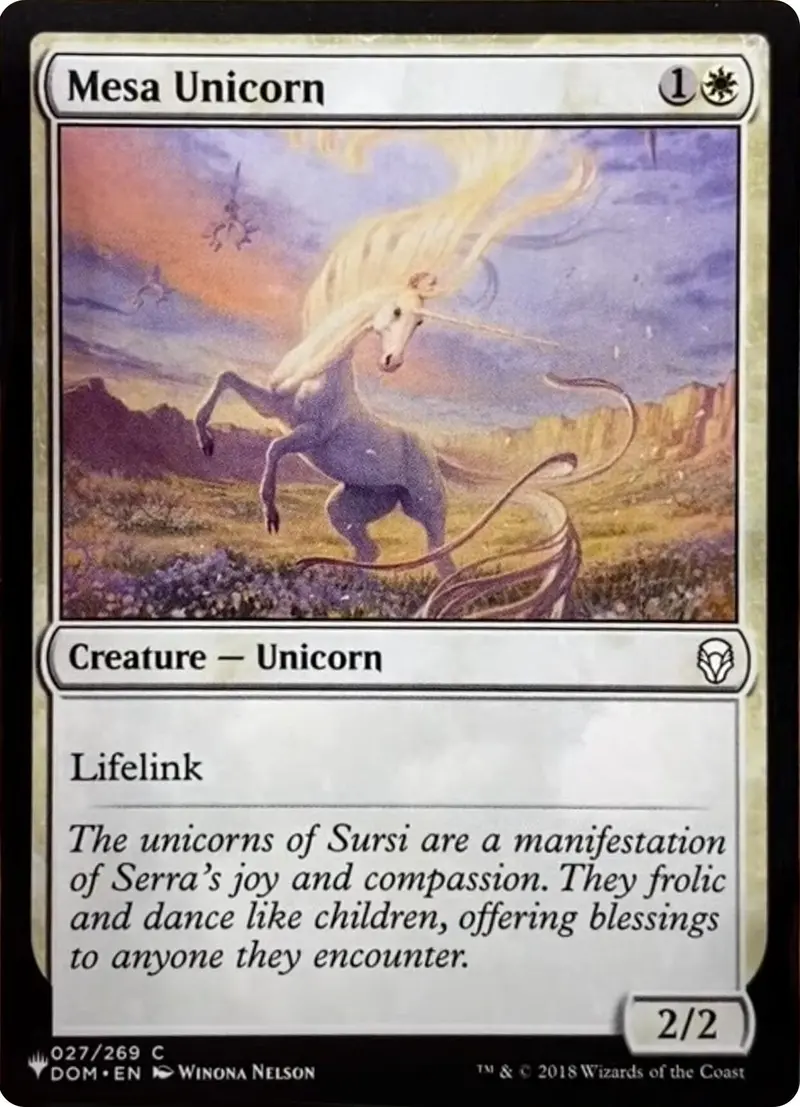 Mesa Unicorn [The List] 1