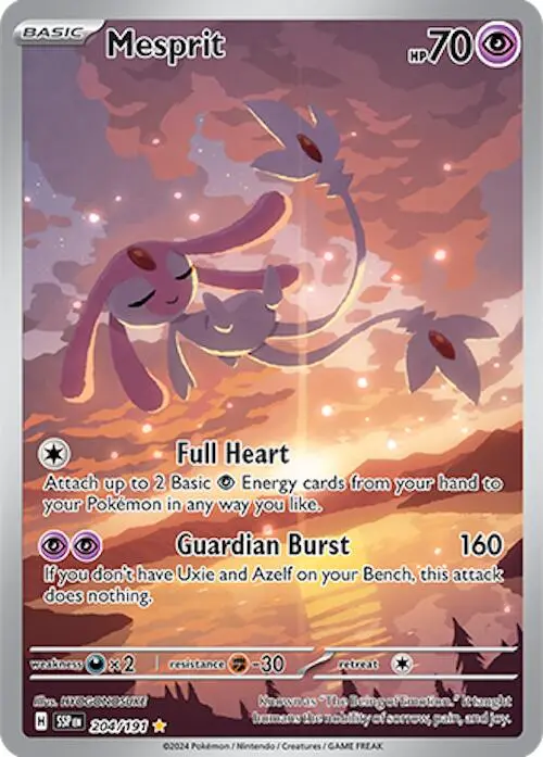 Mesprit (204/191) [Scarlet & Violet: Surging Sparks] 1
