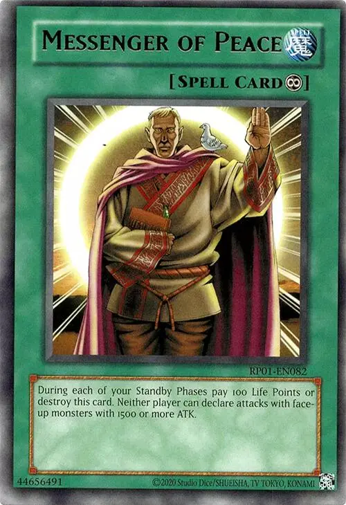 Messenger Of Peace [Rp01-En082] Rare 1
