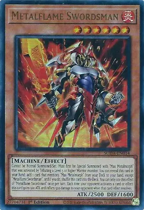 Metalflame Swordsman [Suda-En014] Ultra Rare 1