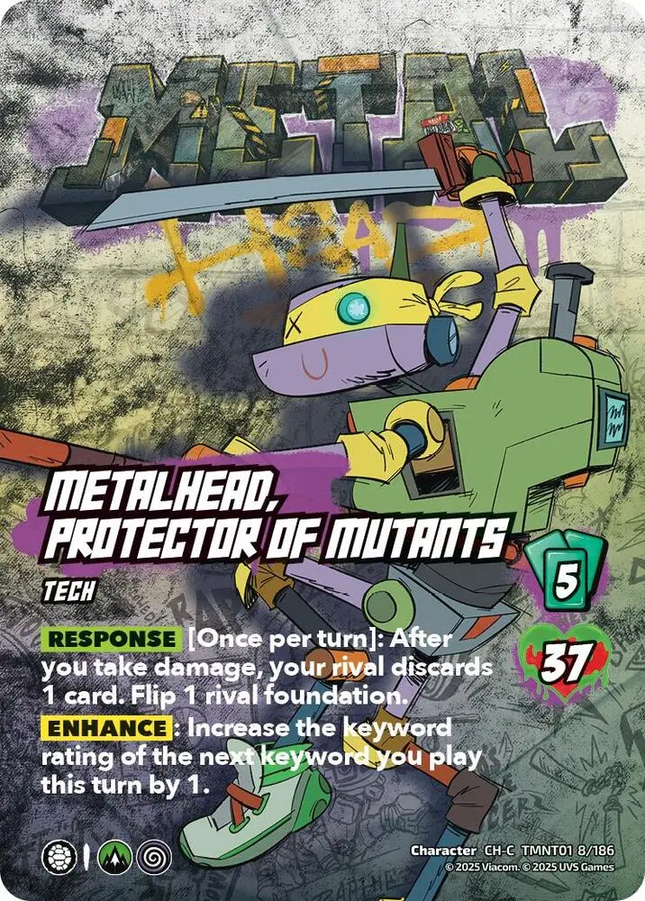 Metalhead, Protector Of Mutants - Teenage Mutant Ninja Turtles (Tmnt) 1
