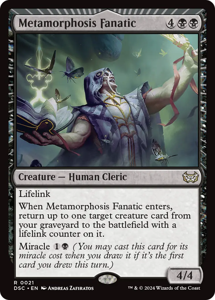 Metamorphosis Fanatic [Duskmourn: House Of Horror Commander] 1