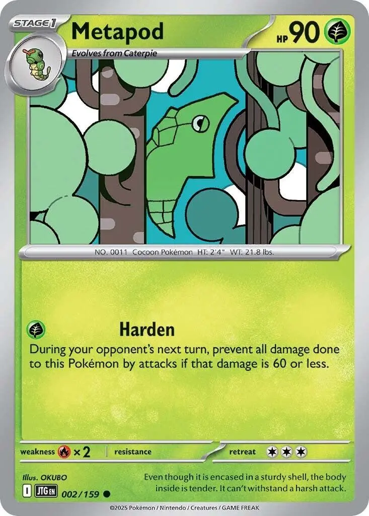Metapod (002/159) [Scarlet & Violet: Journey Together] 1