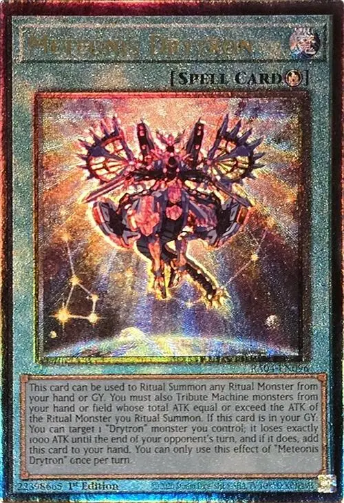Meteonis Drytron [Ra04-En096] Prismatic Ultimate Rare 1
