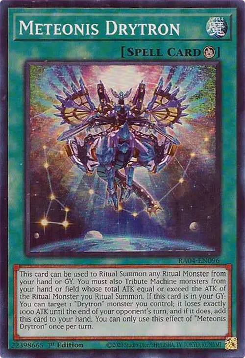 Meteonis Drytron [Ra04-En096] Super Rare 1