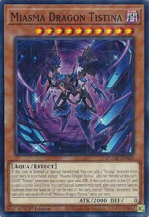 Miasma Dragon Tistina [Duad-En020] Common 1