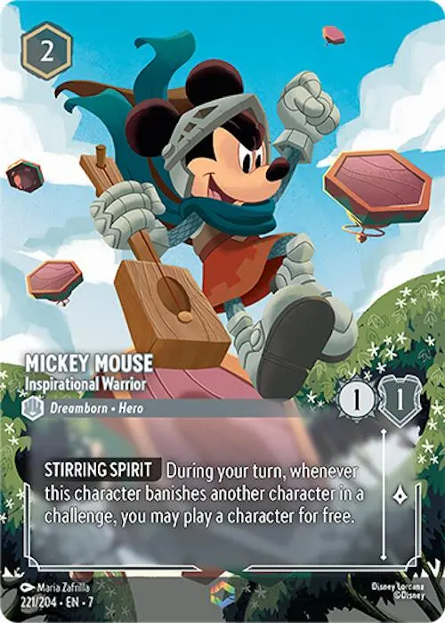 Mickey Mouse - Inspirational Warrior (Enchanted) (221/204) [Archazia's Island] 1