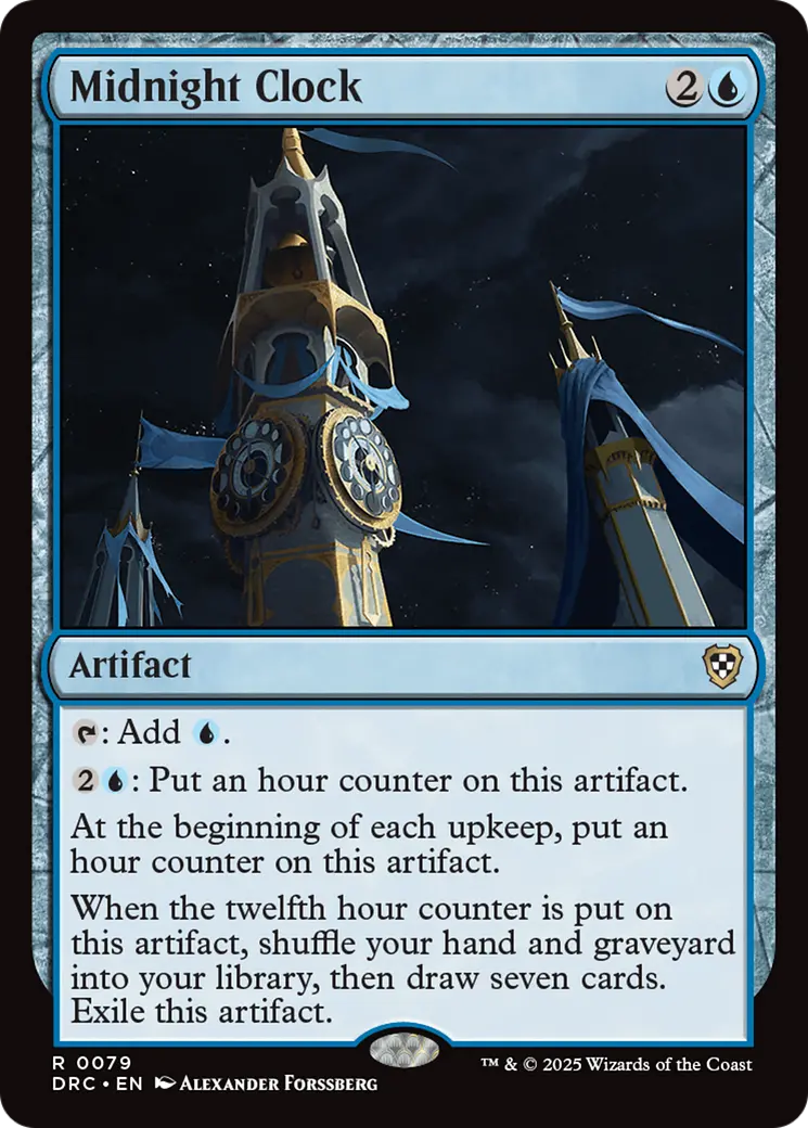 Midnight Clock [Aetherdrift Commander] 1