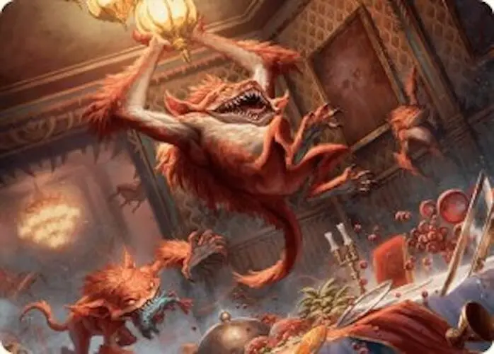 Midnight Mayhem Art Card [Duskmourn: House Of Horror Art Series] 1