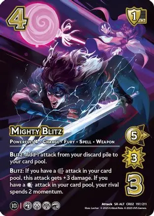 Mighty Blitz (Alternate Art) 1
