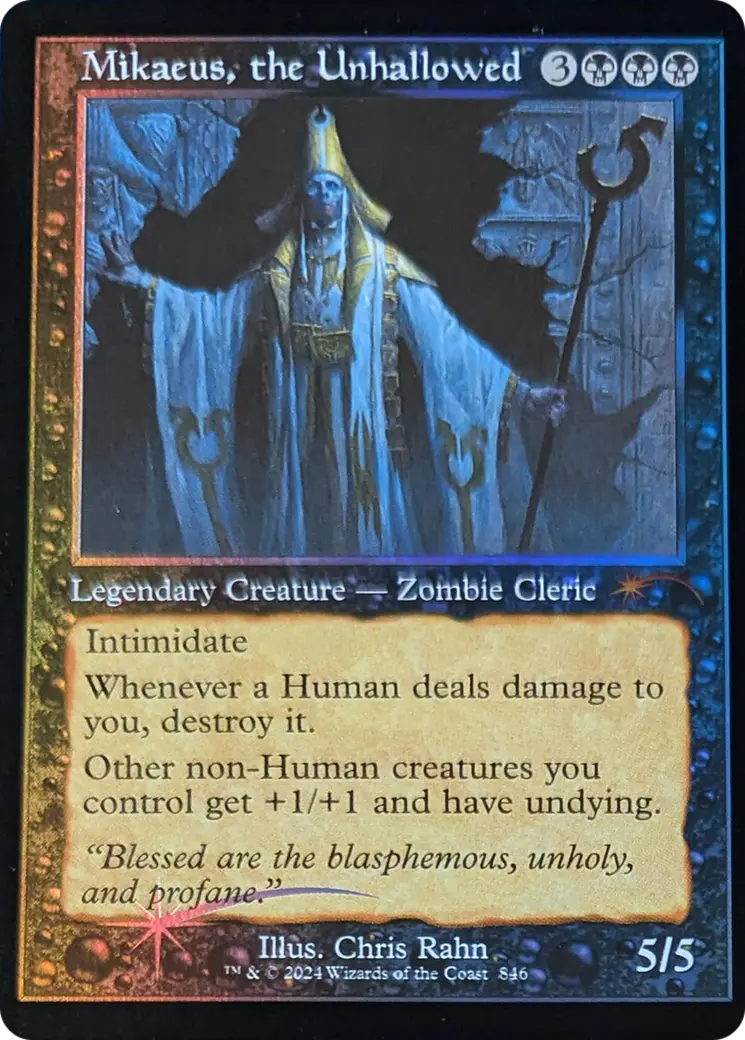 Mikaeus, The Unhallowed (Retro Frame) [Secret Lair Drop Series] 1