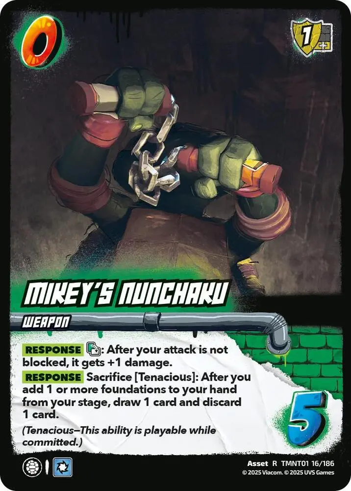 Mikey's Nunchaku - Teenage Mutant Ninja Turtles (Tmnt) 1