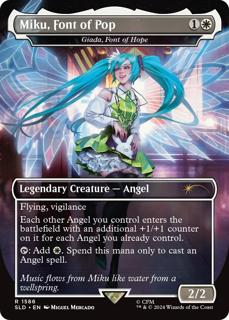 Miku, Font Of Pop - Giada, Font Of Hope [Secret Lair Drop Series] 1