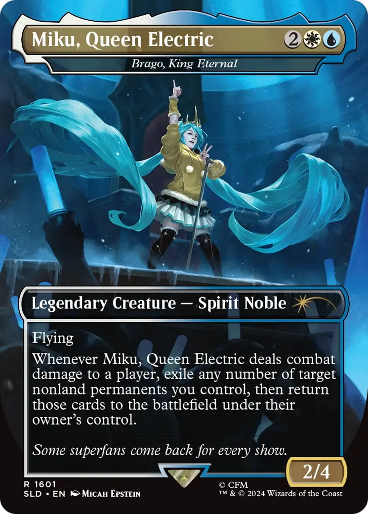 Miku, Queen Electric - Brago, King Eternal [Secret Lair Drop Series] 1