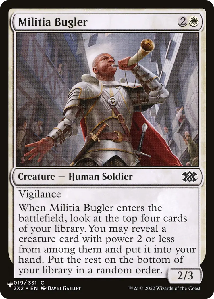 Militia Bugler [The List] 1