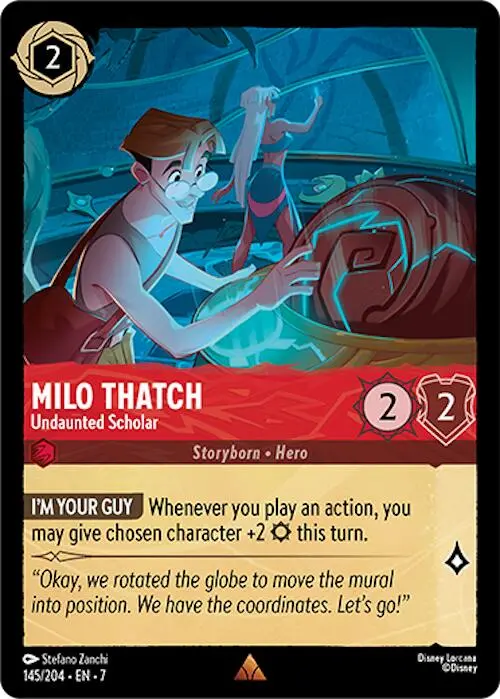 Milo Thatch - Undaunted Scholar (145/204) [Archazia's Island] 1