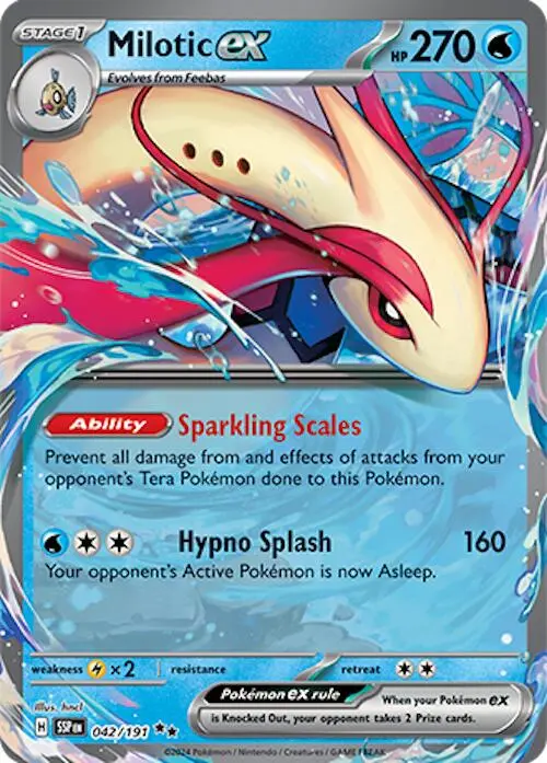 Milotic Ex (042/191) [Scarlet & Violet: Surging Sparks] 1