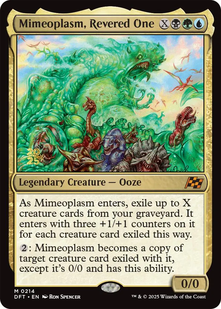 Mimeoplasm, Revered One [Aetherdrift Prerelease Promos] 1