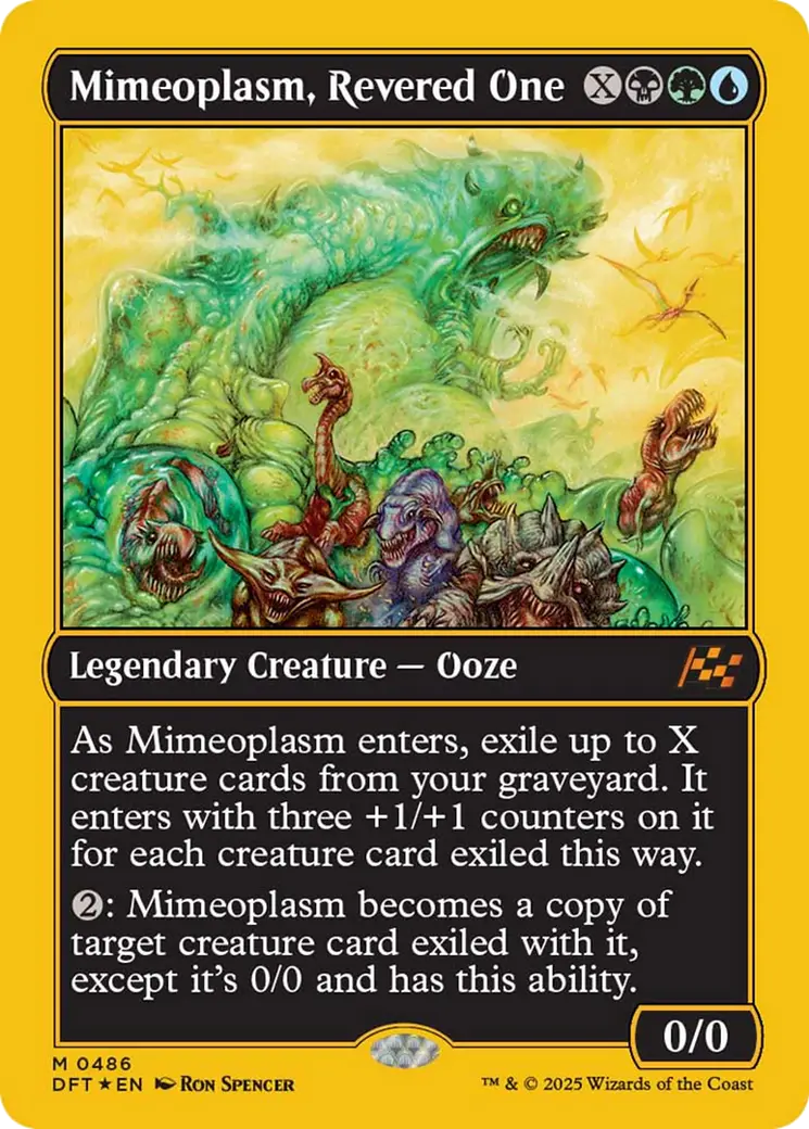 Mimeoplasm, Revered One (First-Place Foil) [Aetherdrift] 1