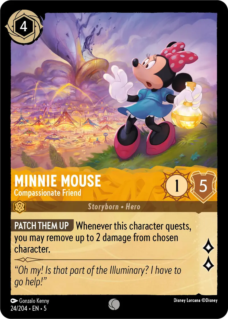 Minnie Mouse - Compassionate Friend (24/204) [Shimmering Skies] 1
