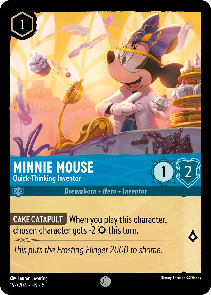 Minnie Mouse - Quick-Thinking Inventor (152/204) [Shimmering Skies] 1
