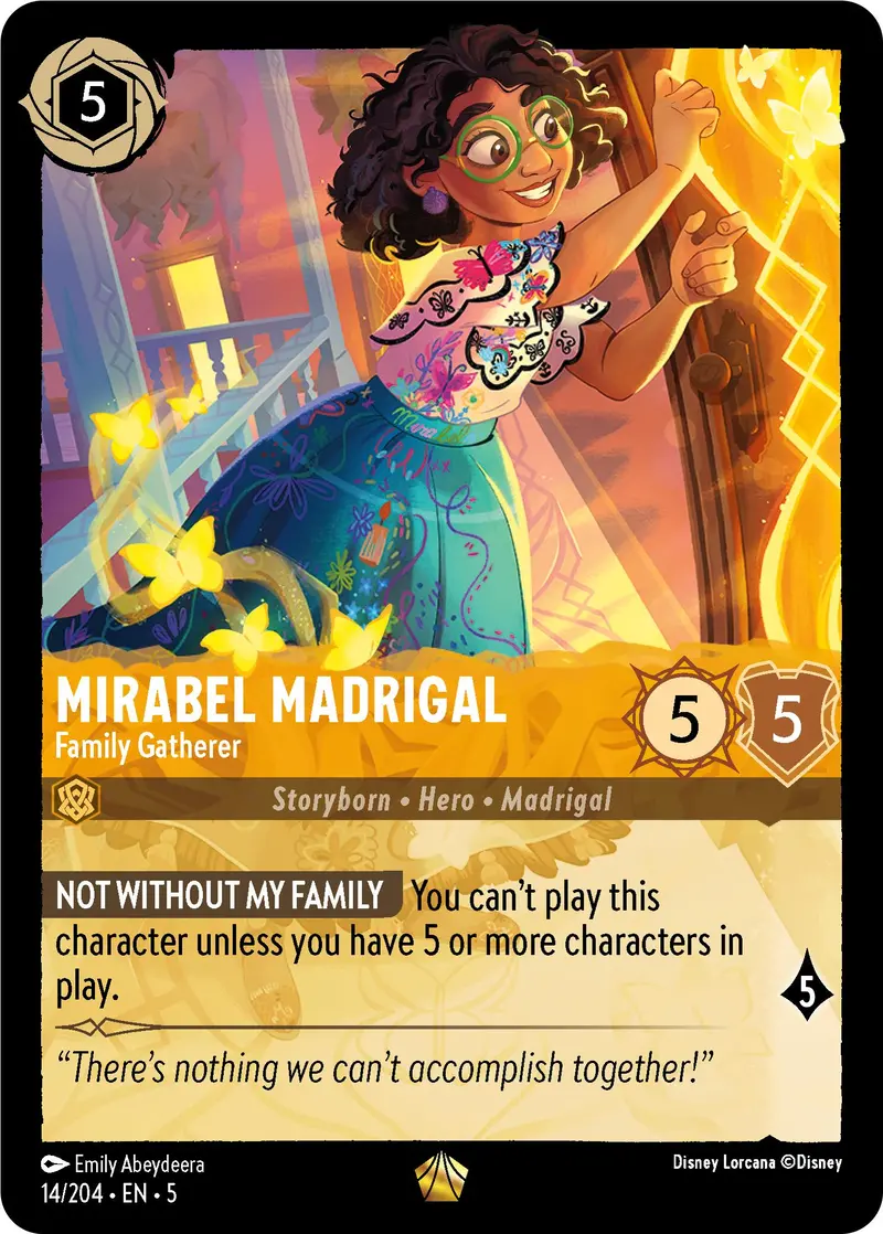 Mirabel Madrigal - Family Gatherer (14/204) [Shimmering Skies] 1