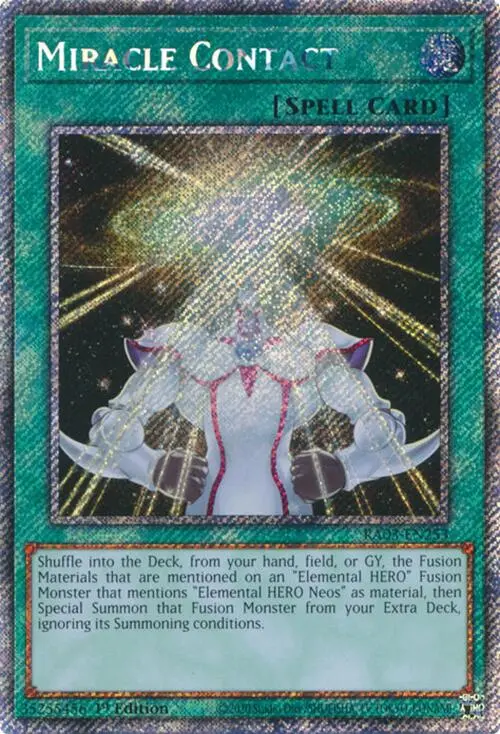 Miracle Contact (Platinum Secret Rare) [Ra03-En253] Platinum Secret Rare 1