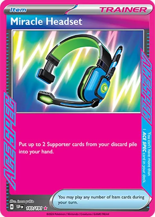 Miracle Headset (183/191) [Scarlet & Violet: Surging Sparks] 1