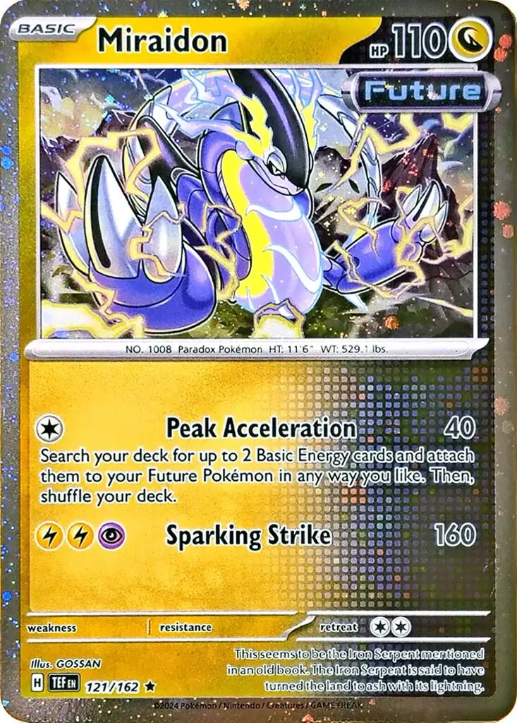 Miraidon (121/162) (Cosmos Holo) [Miscellaneous Cards] 1