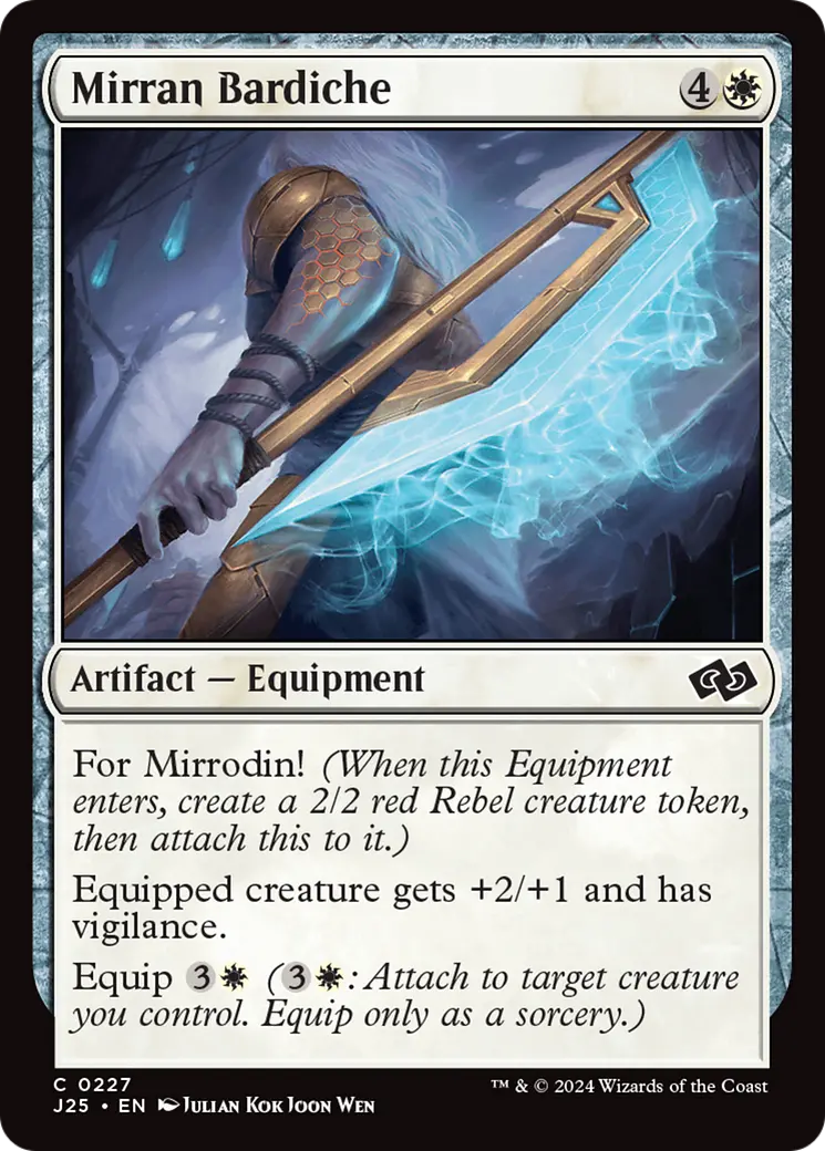 Mirran Bardiche [Foundations Jumpstart] 1